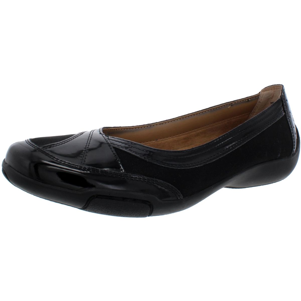 Auditions Womens Verona II Black Ballet Flats Shoes 8 Medium (B,M) BHFO ...