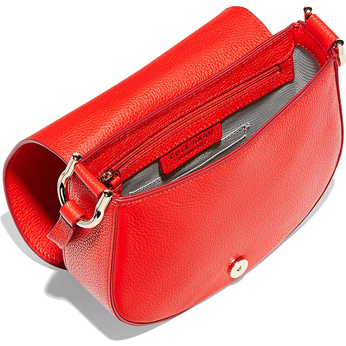 cole haan red handbag