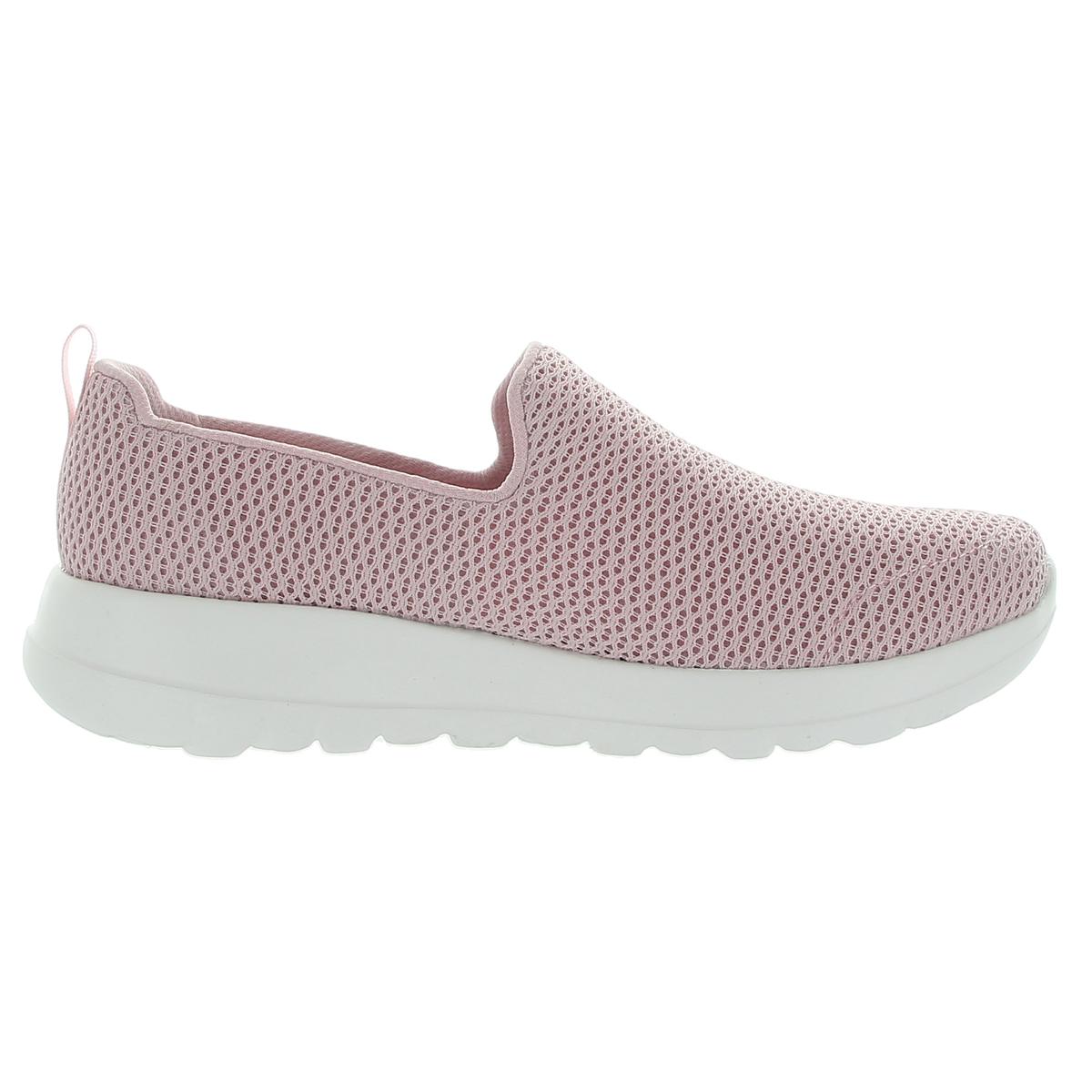 pink walking sneakers