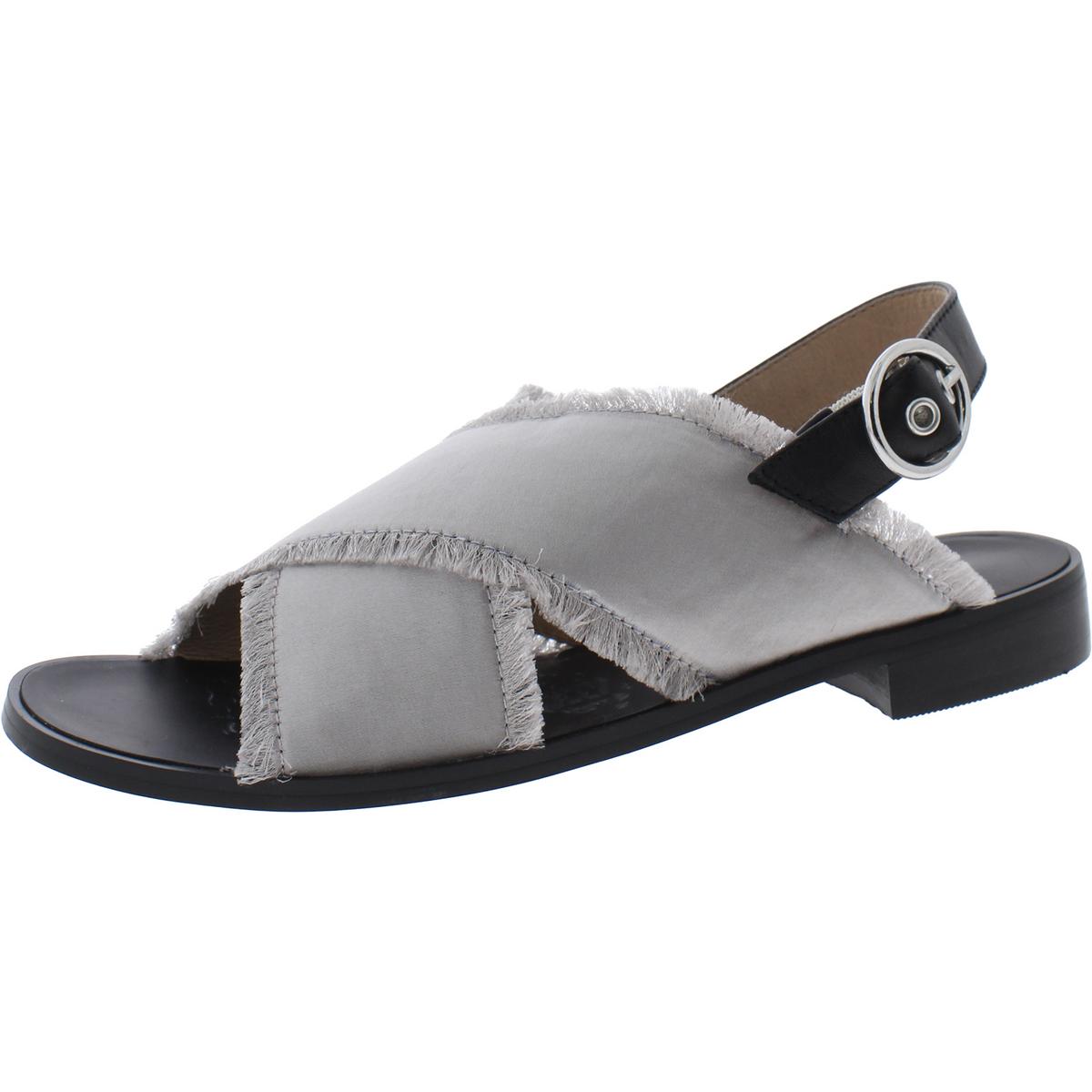 Женские босоножки Shellys London Endy серого цвета на плоской подошве 65 см BM BHFO 0086 3690₽