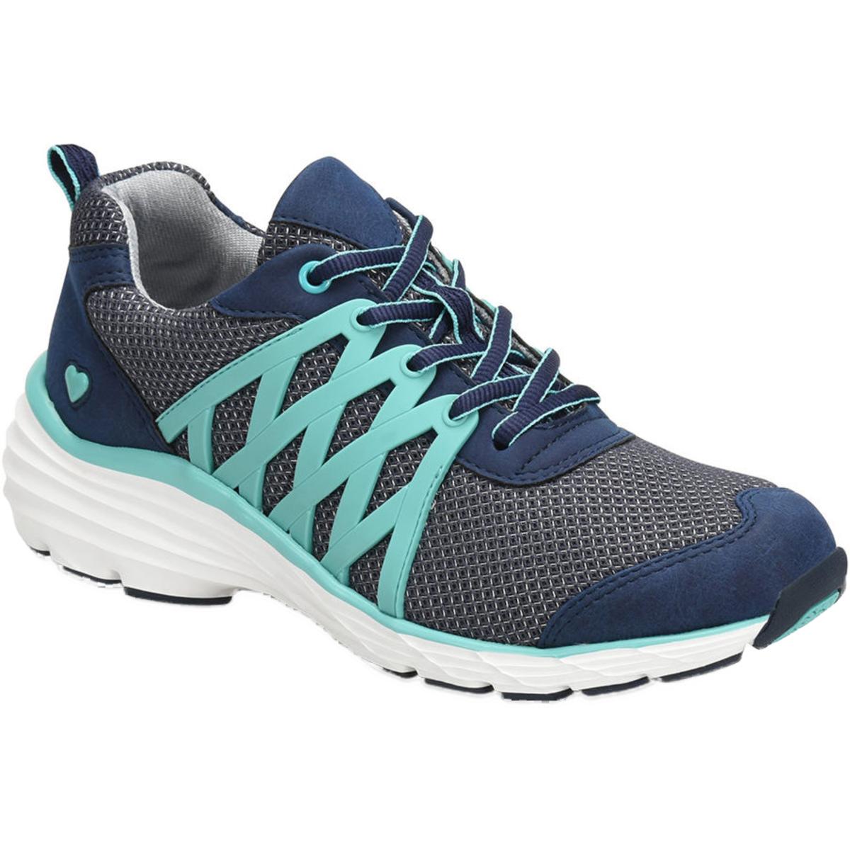 Nurse Mates Womens Brin Navy Running Shoes Sneakers 9 Medium (B,M) BHFO ...