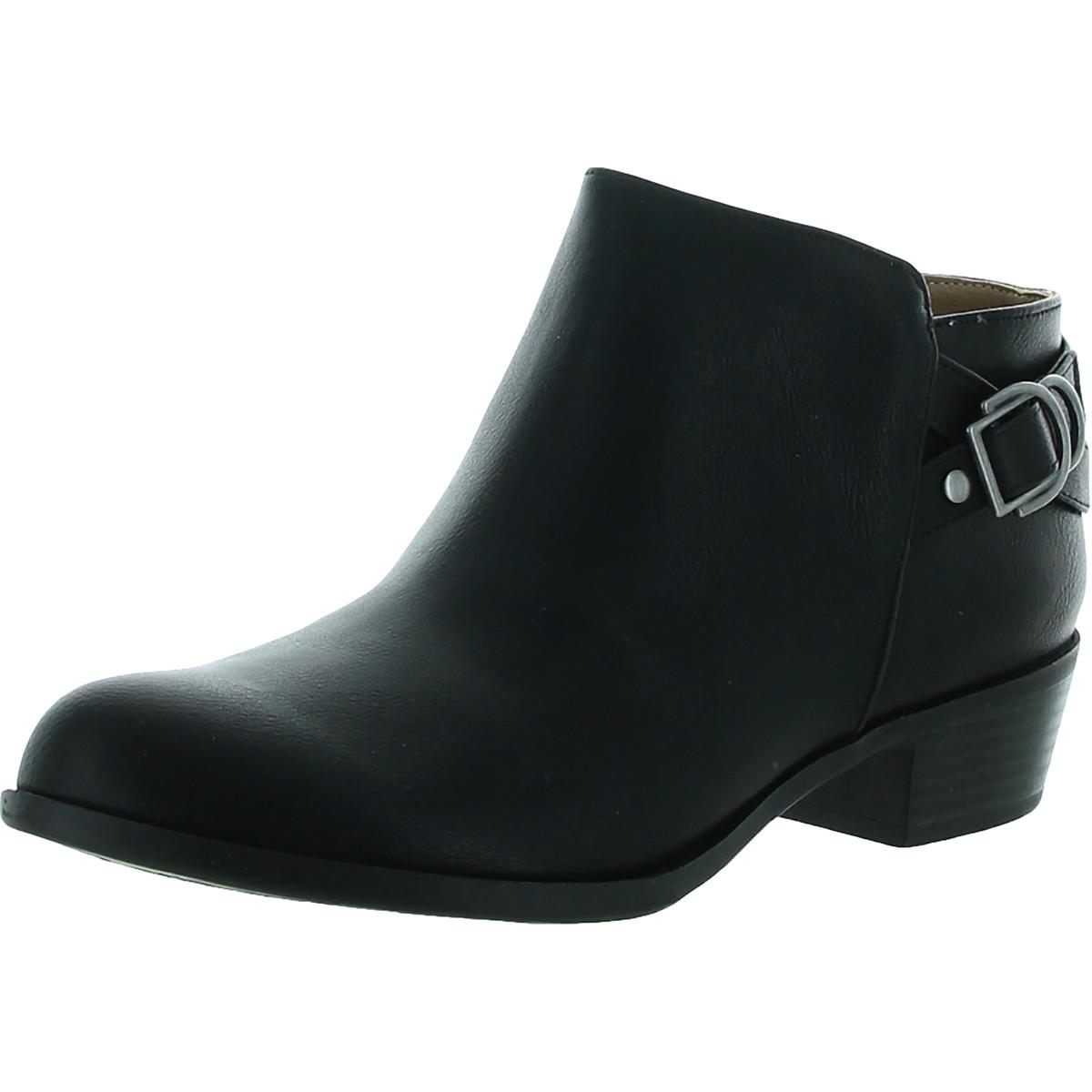 Женские ботильоны-ботильоны LifeStride Antonia Black Comfort 9 Medium (B,M) BHFO 6469