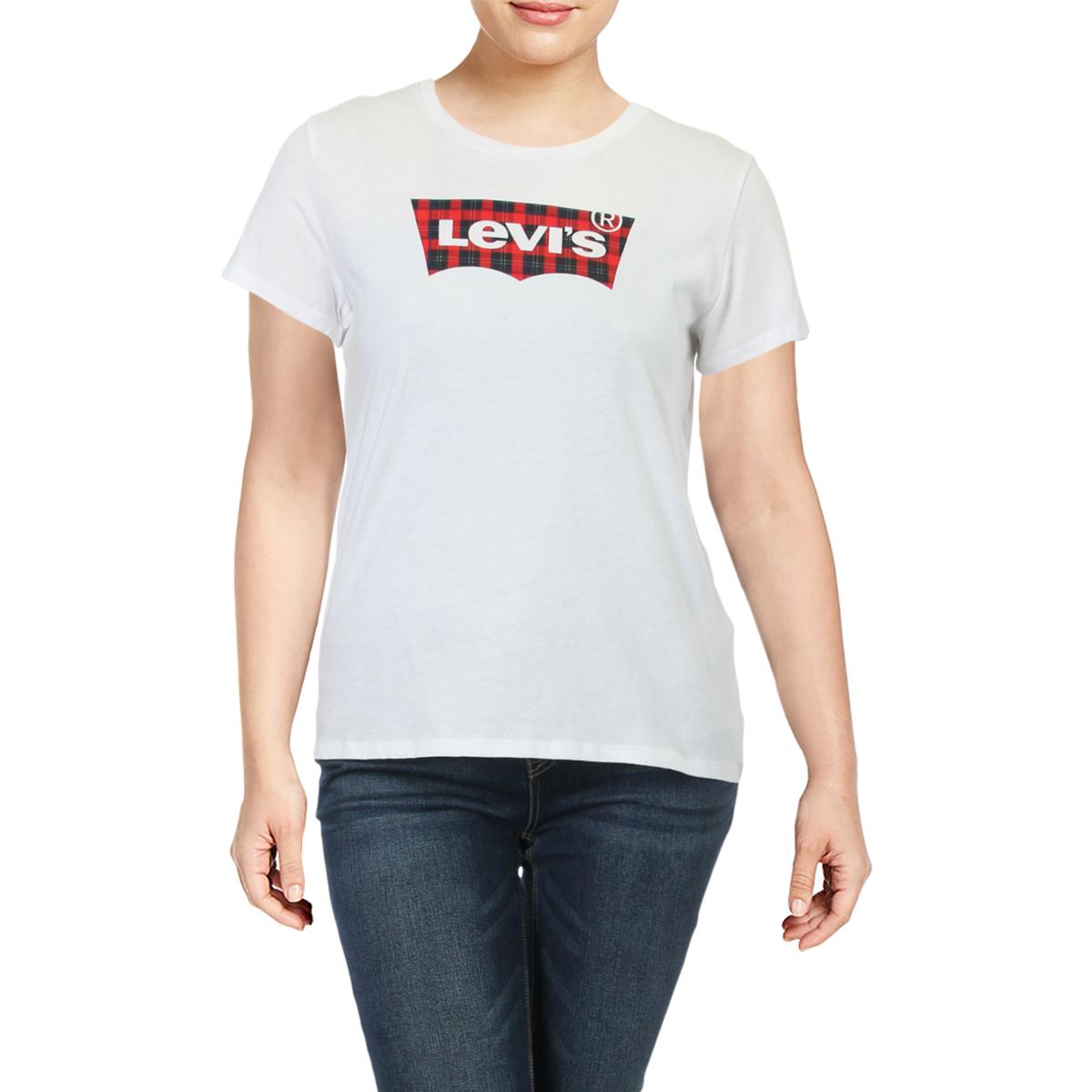 womens levi logo t shirt