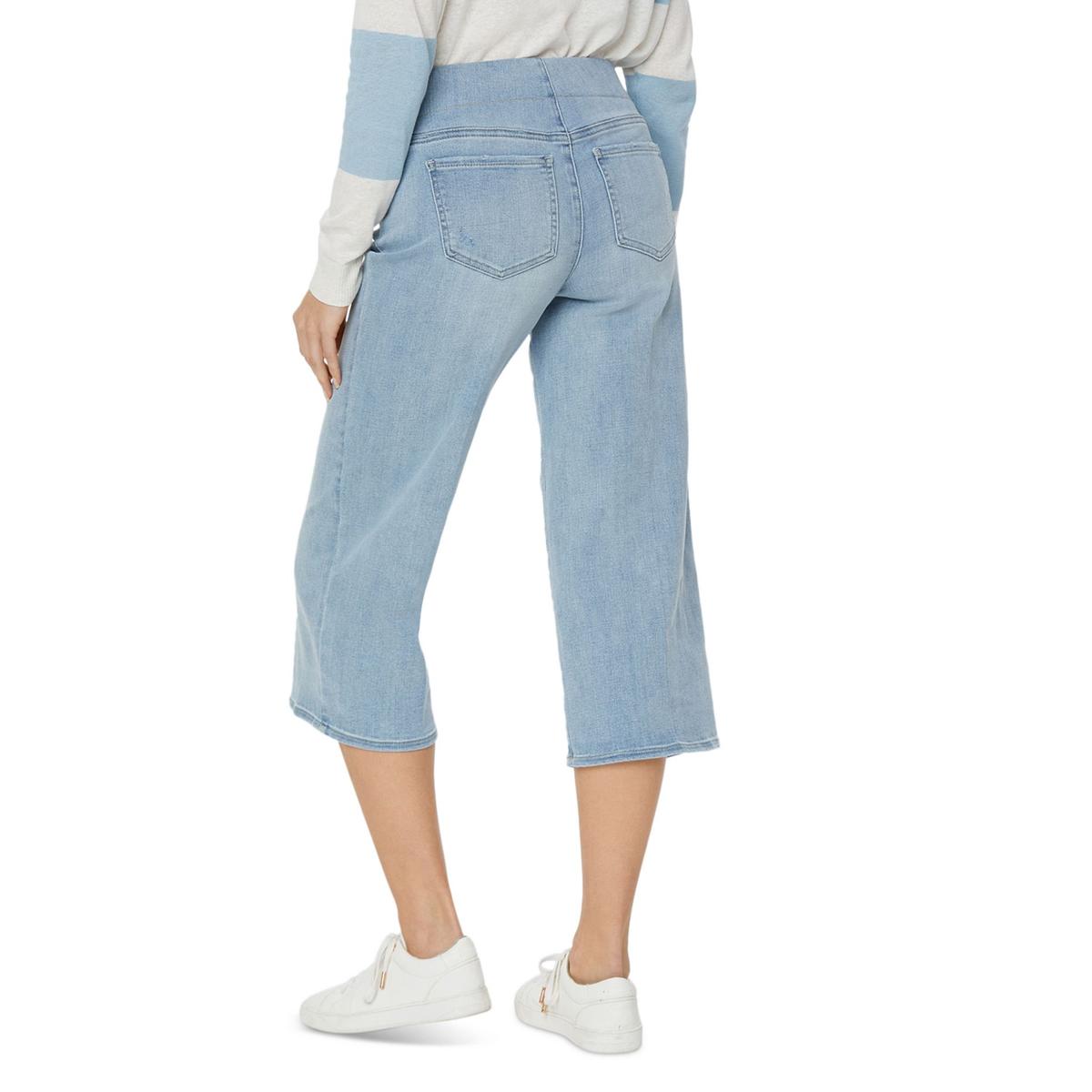 NYDJ Damen Denim Wide Leg High Rise Capri Jeans BHFO 6154 - Bild 4 von 4