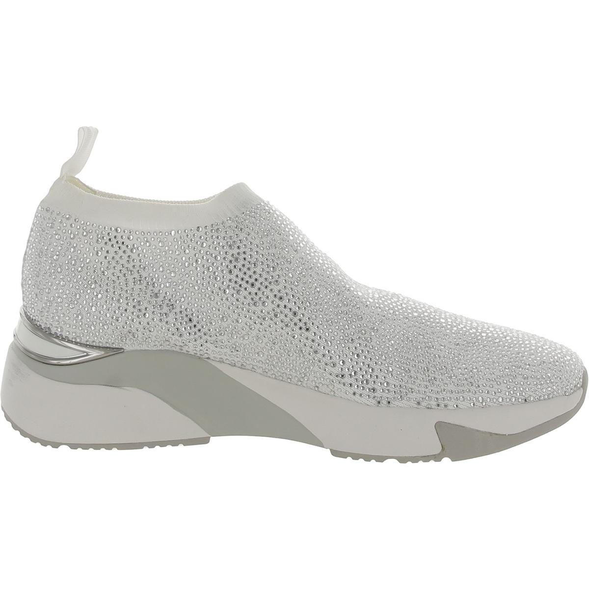 INC Womens Onida Rhinestone Wedge Casual and Fashion Sneakers Sneakers BHFO 2842