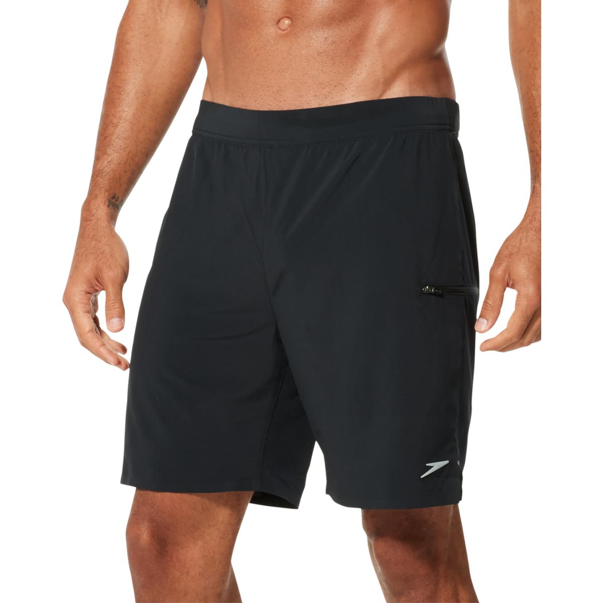 Speedo Mens Black W Polyester Shorts M BHFO 5327 | eBay