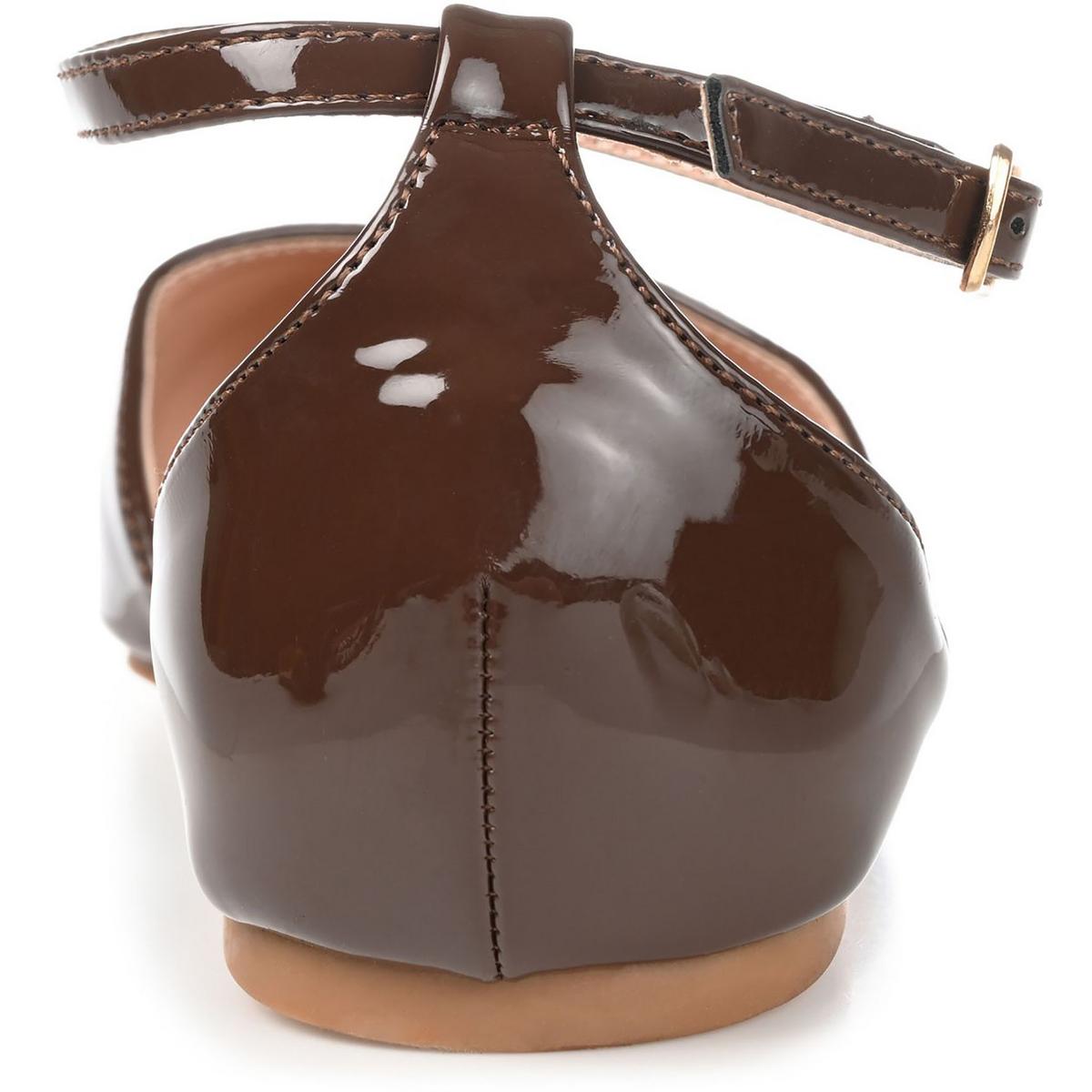 Journee Collection Womens Reba Padded Insole Pointed Toe Flats Shoes BHFO 6137 - Picture 16 of 26