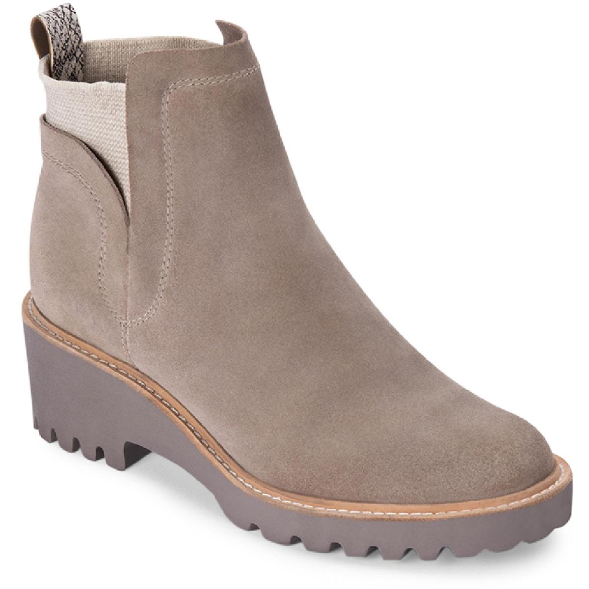 dolce vita huey lug sole womens booties