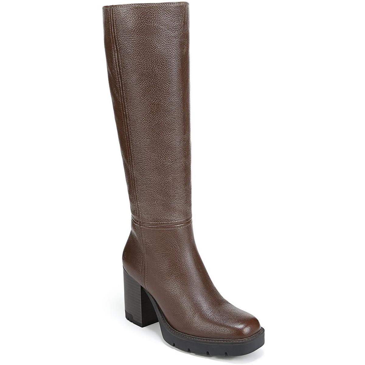 Naturalizer Womens Willow Brown Knee-High Boots 10 Medium (B