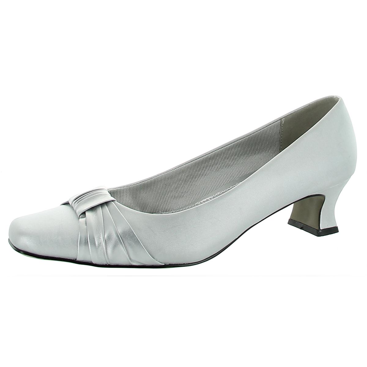 Легкие уличные женские туфли Waive Silver Kitten на каблуке шириной 6,5 см (C, D, W) BHFO 3317