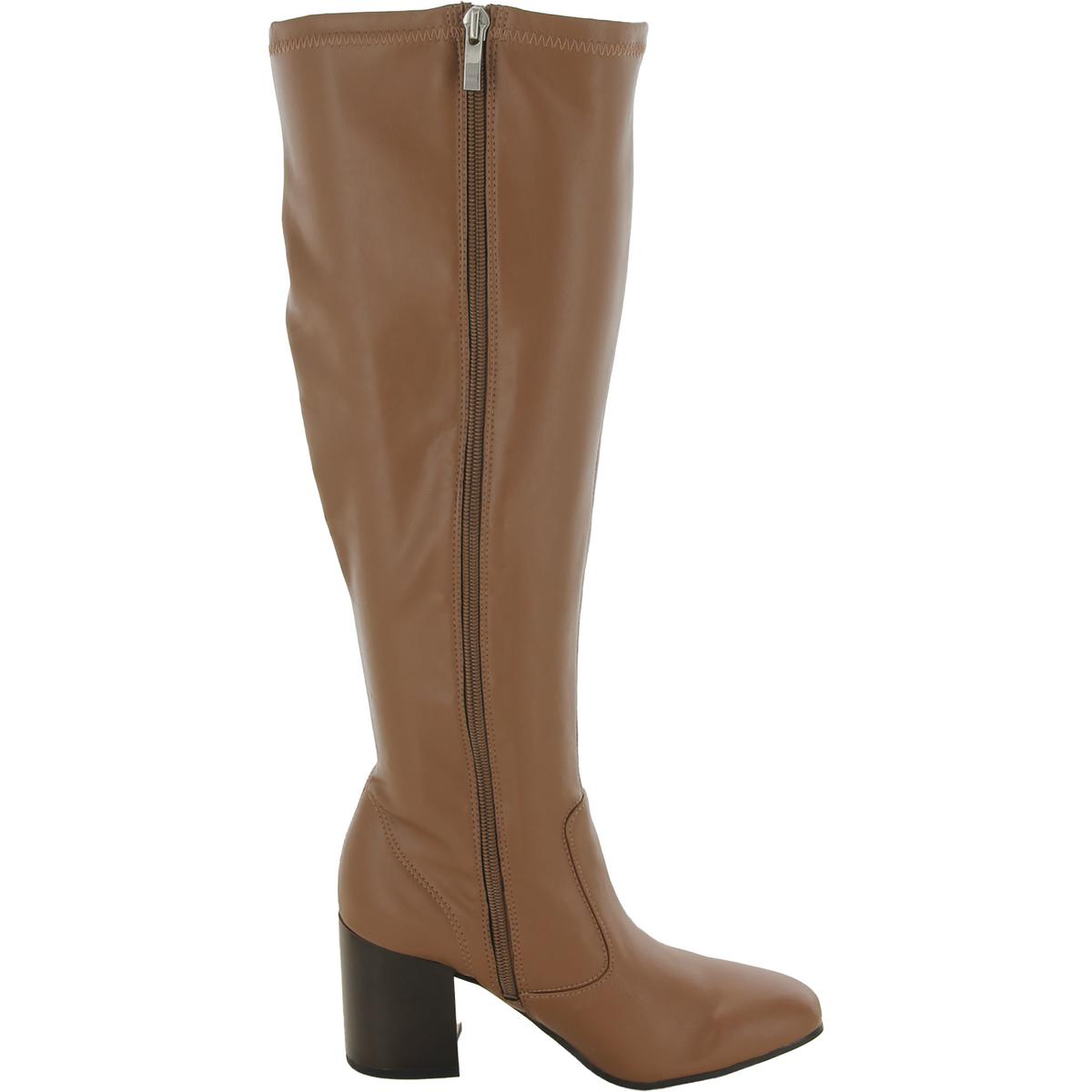 Franco Sarto Womens Talfer Faux Leather Knee-High Boots Shoes BHFO 6182 - Picture 8 of 9