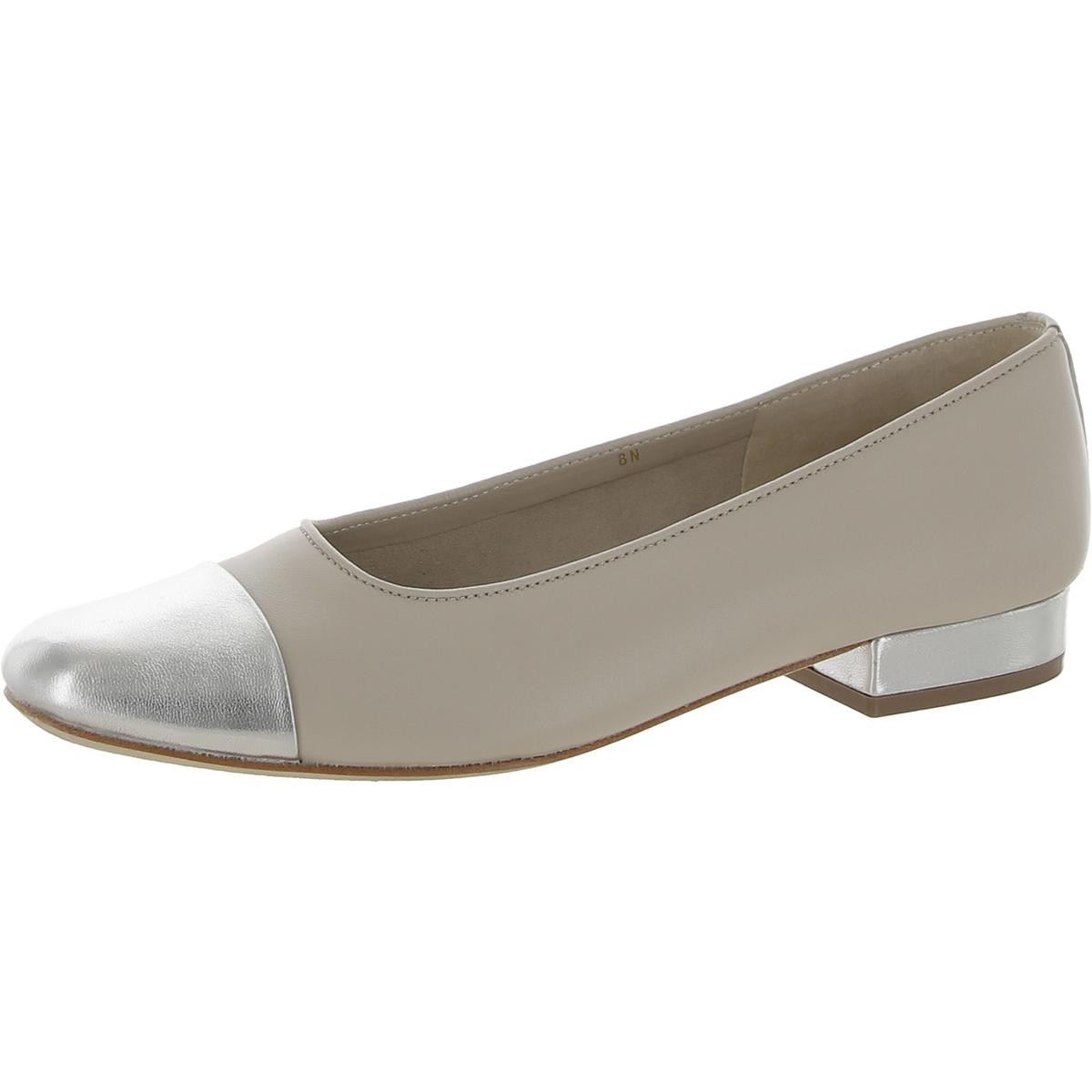 Vaneli Womens Frankie Beige Cap Toe Dress Shoes Flats 8 Narrow Aa N Bhfo 0206 883231184677 Ebay