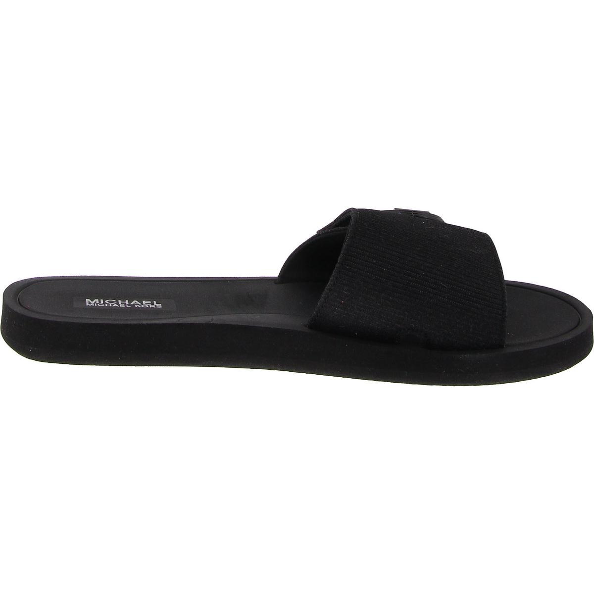 KORS Michael Kors Kids Womens Charm Slide Glitter Slide Sandals Shoes BHFO 8764 - Bild 5 von 6