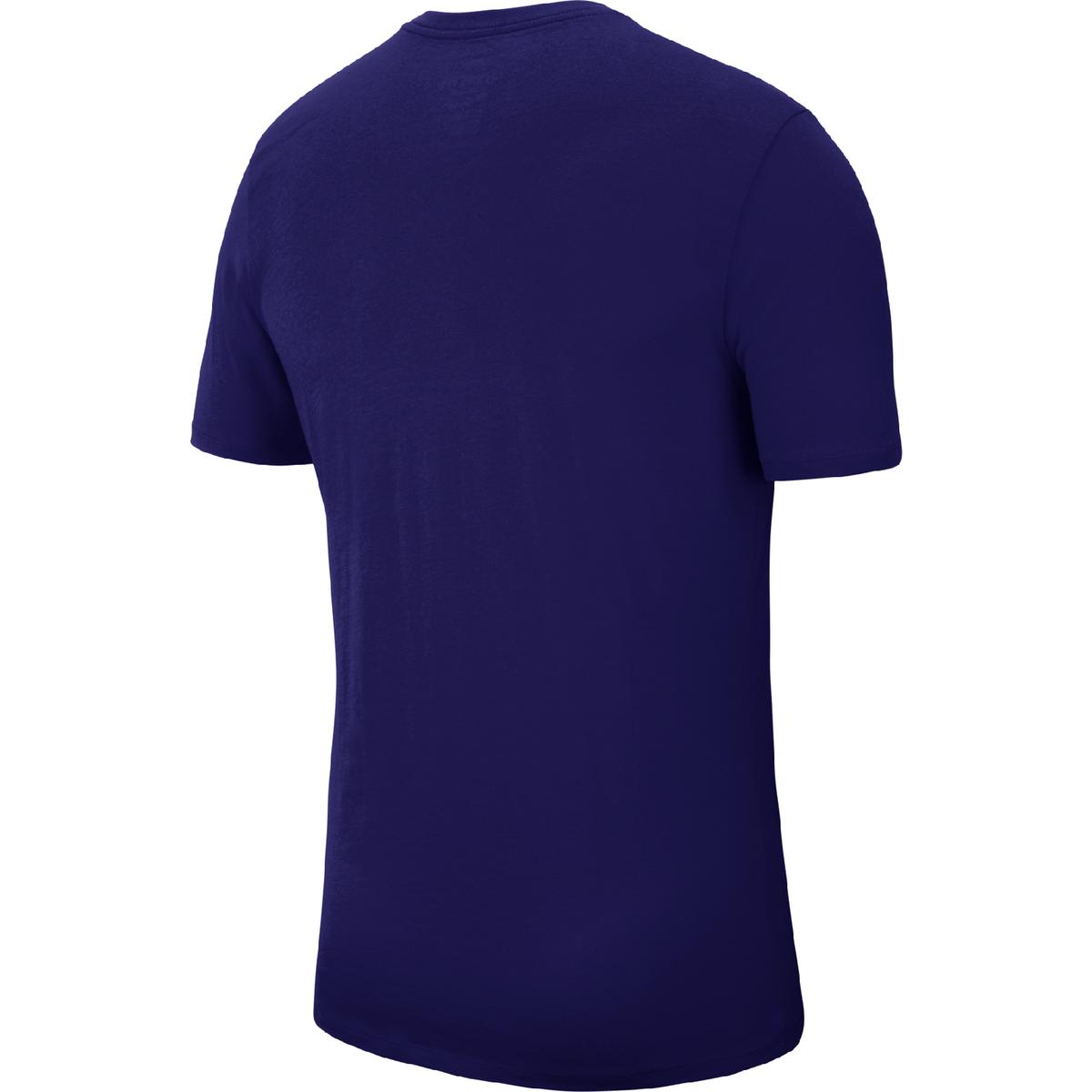 Nike Mens Just Do It Purple Crewneck Athletic Cut Graphic T-Shirt XL ...