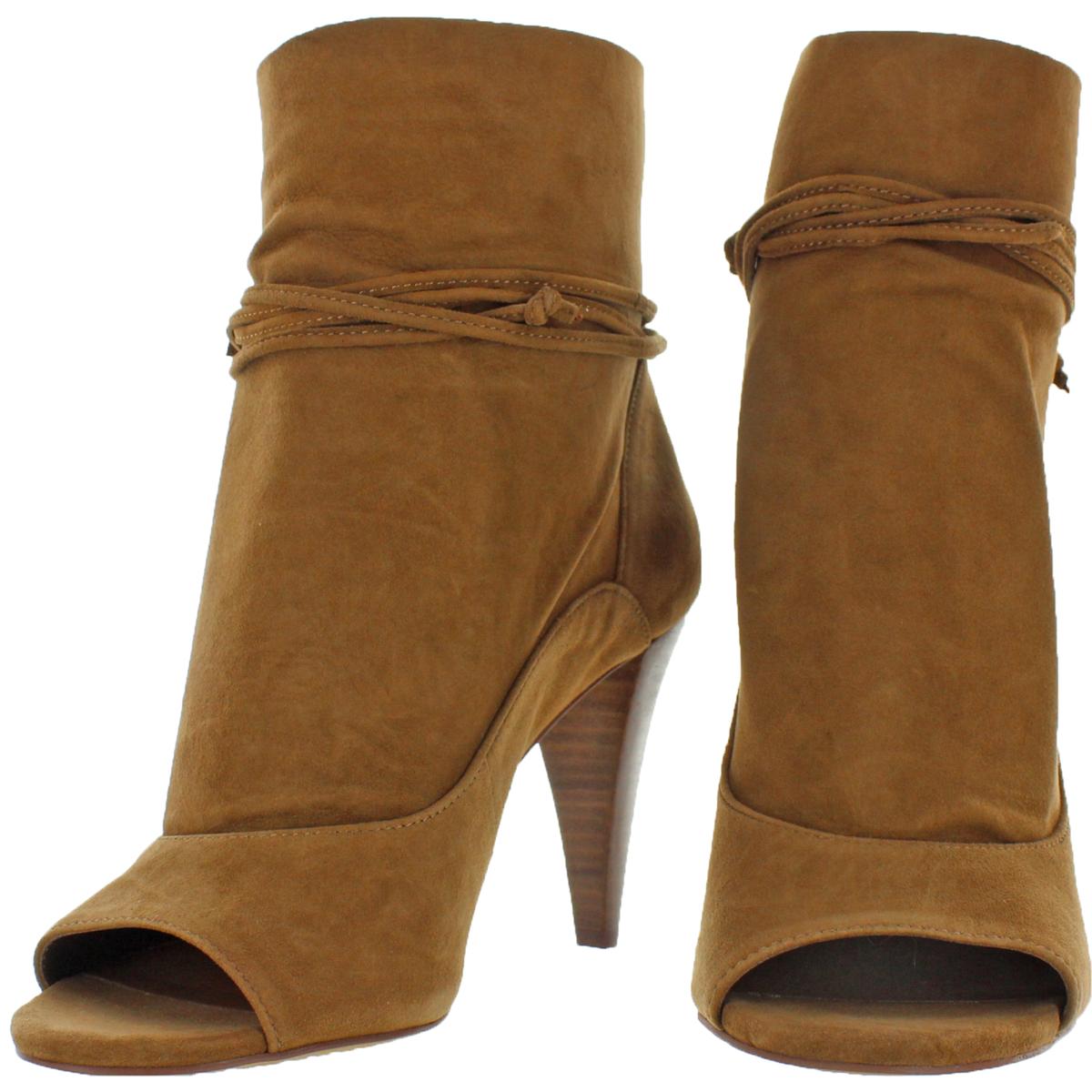 platform peep toe bootie