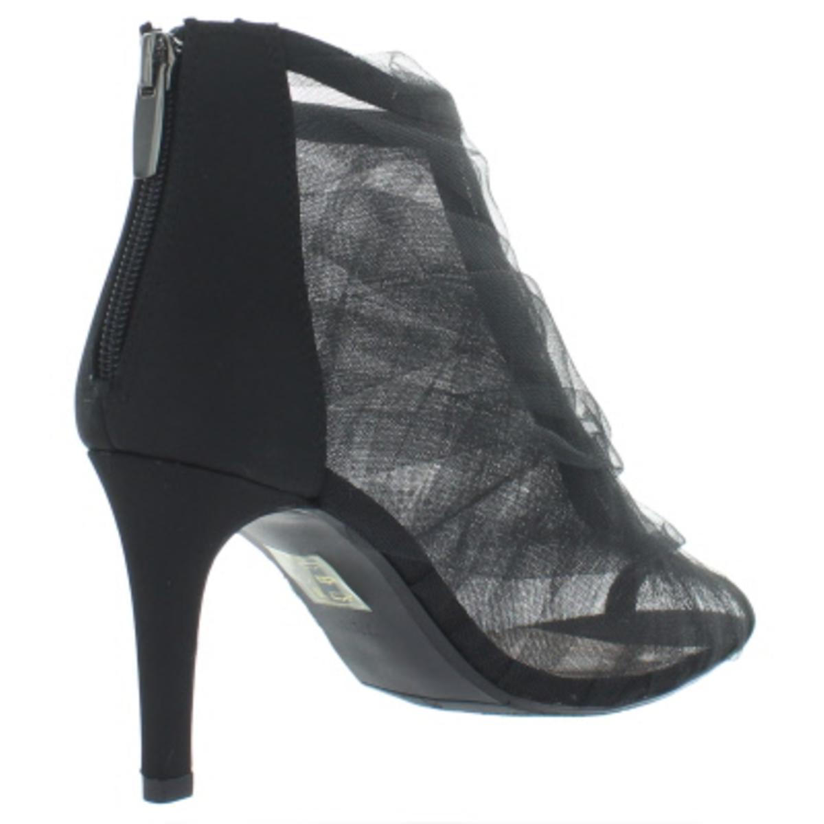 black evening heels
