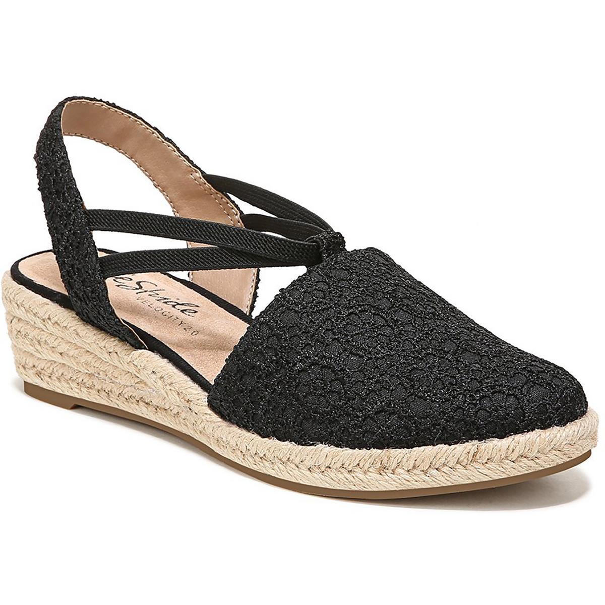 LifeStride Womens Katrina 2 Cushioned Footbed Wedge Sandals Shoes BHFO 6769 - Picture 10 of 21