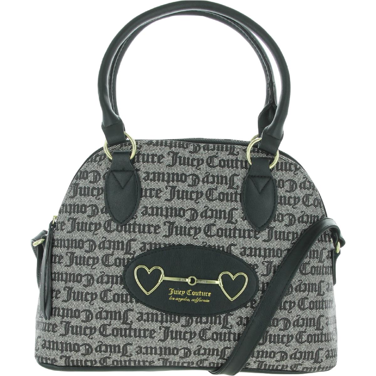 Juicy Couture Heart to Heart Women's Faux Leather Gothic Print 