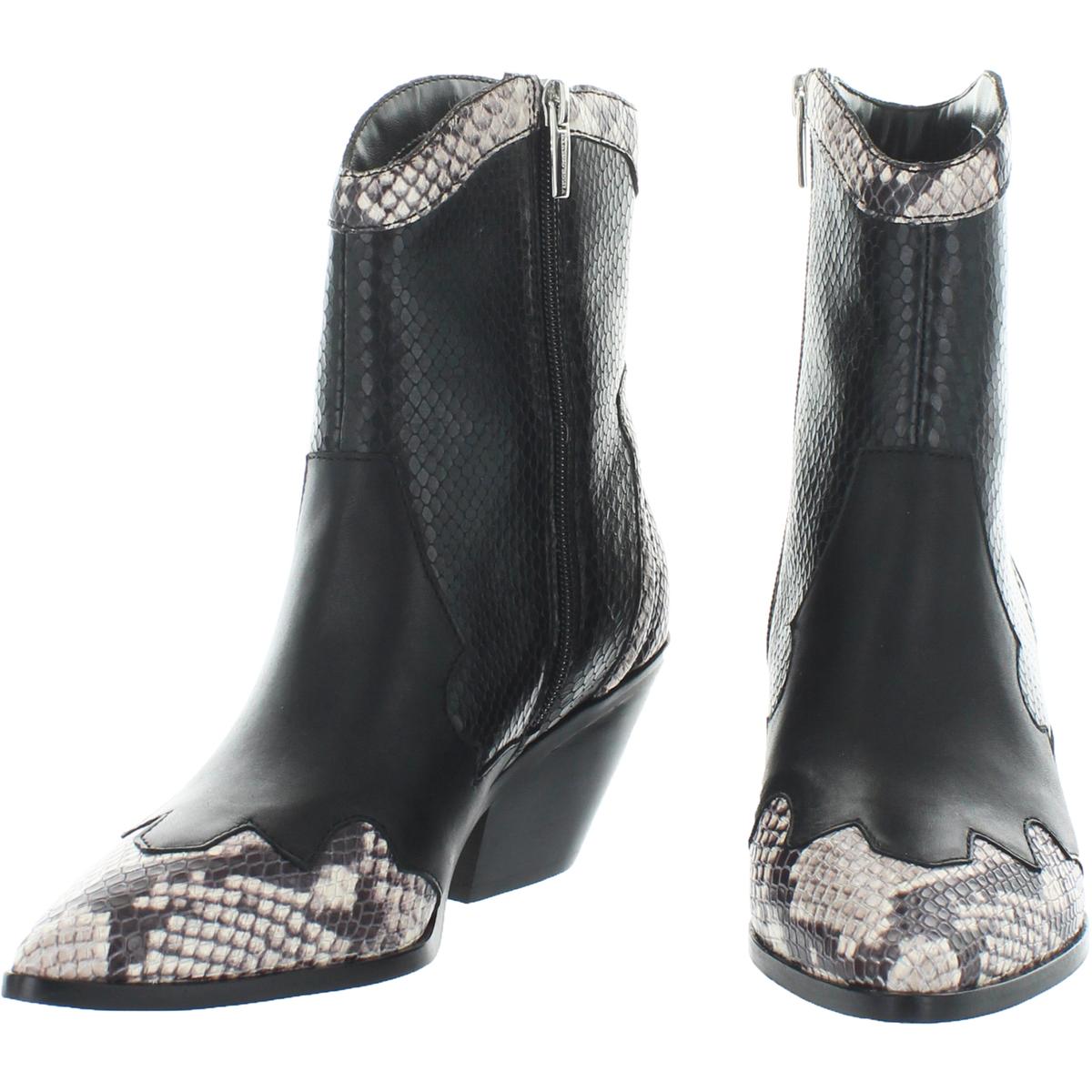 vince camuto jaidin leather snake embossed western boot