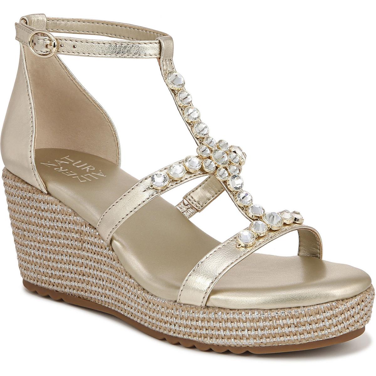 Naturalizer Womens Serena Embellished Wedge Sandals Shoes BHFO 2597 - Picture 4 of 6