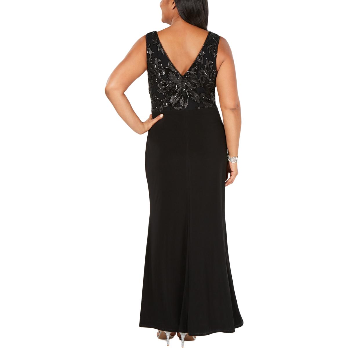 betsy and adam plus size evening gowns