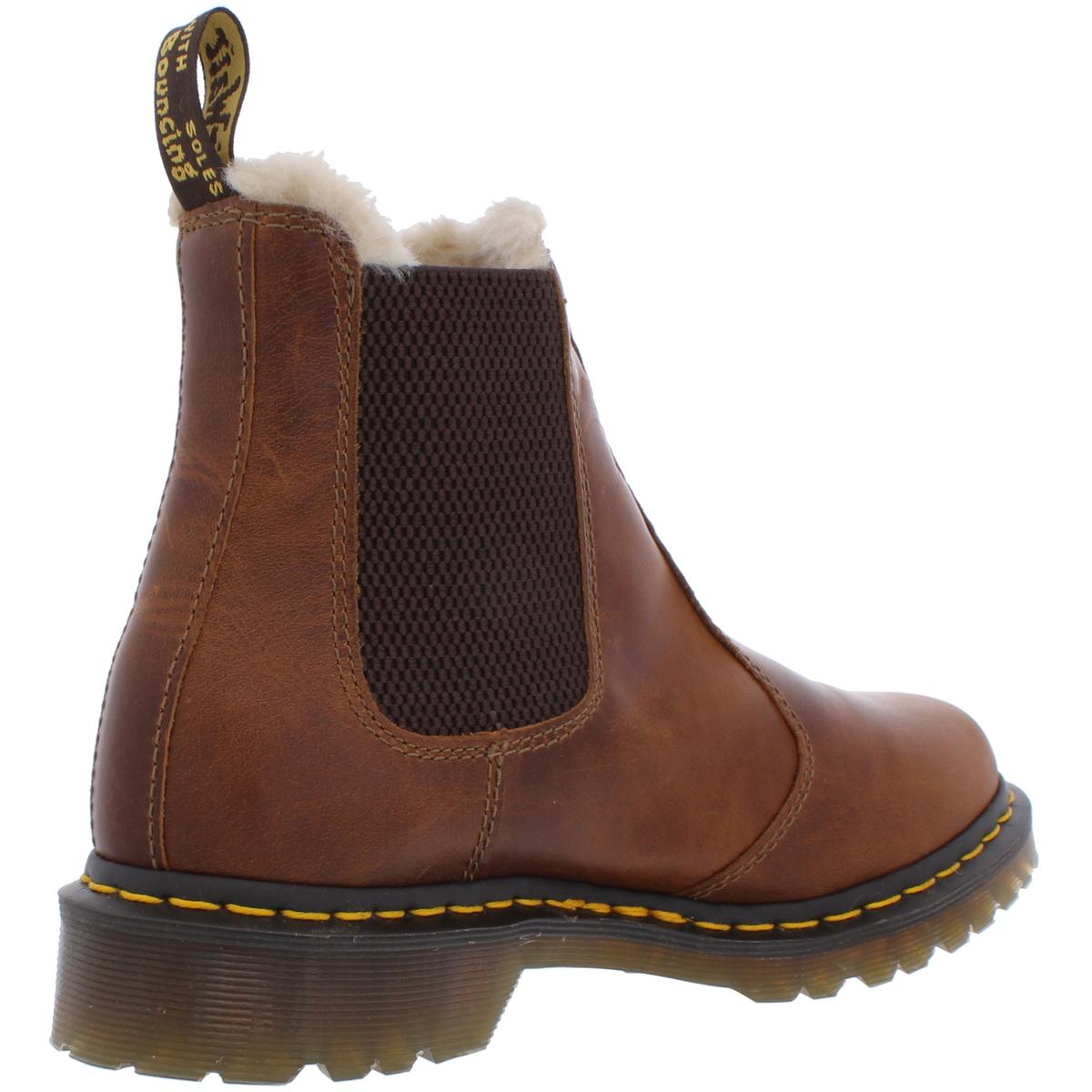 dr martens black & brown 2976 leonore boots