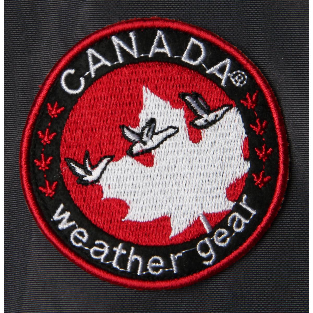 Canada Weather Gear Mens Systems Black Bib Parka Coat Outerwear L BHFO