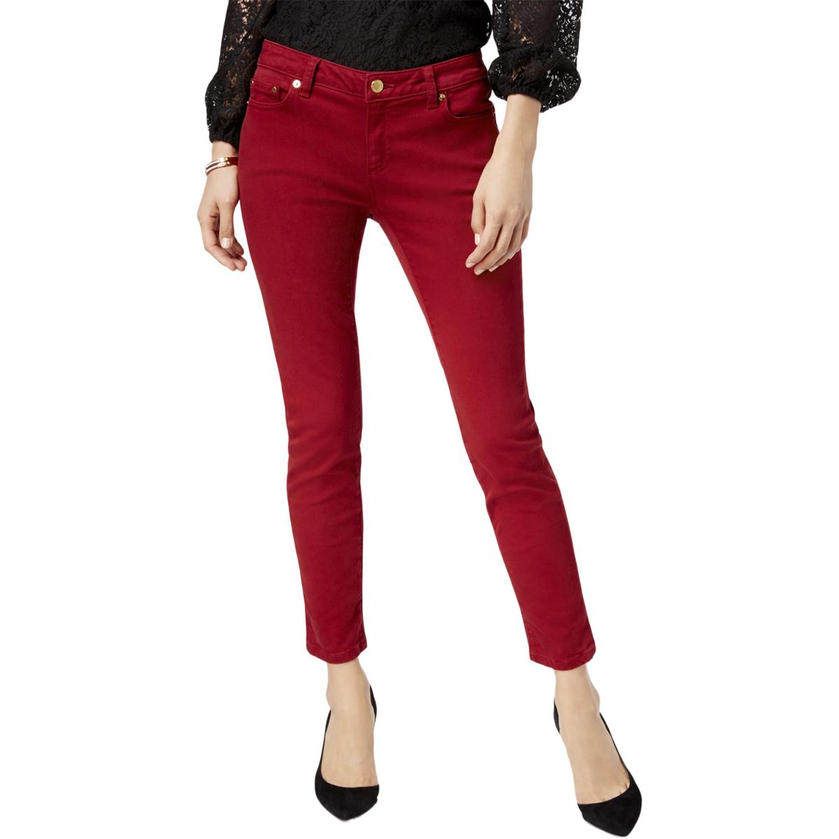 michael kors izzy cropped skinny jeans