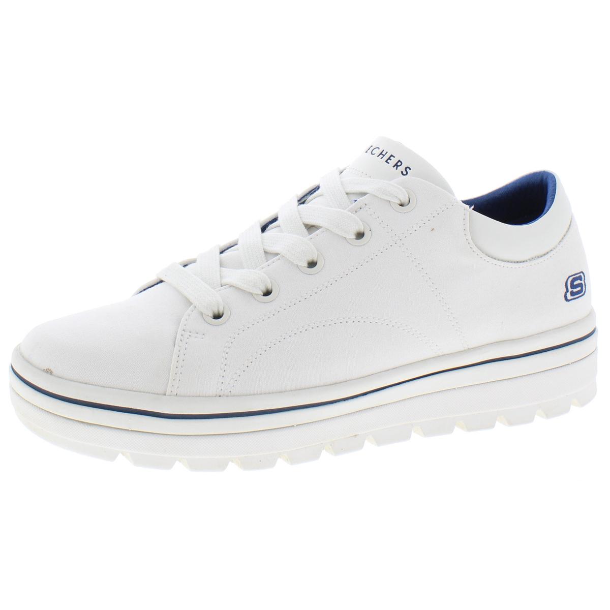skechers street cleat white