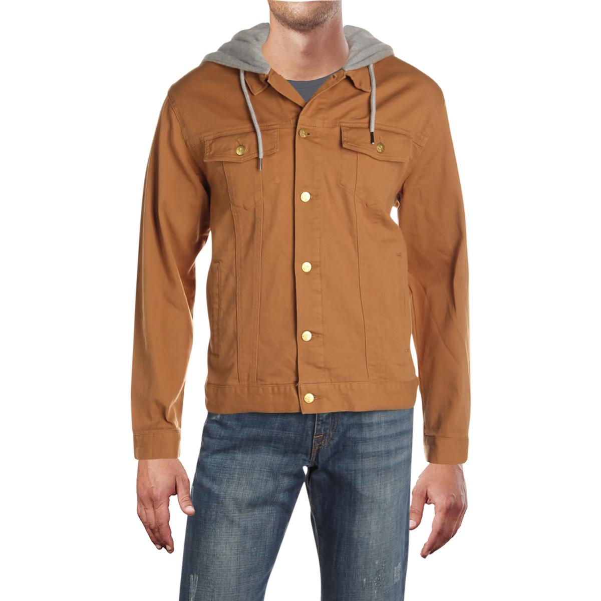LRG Mens Tan Fall Lightweight Casual Denim Jacket Coat XL BHFO 3338 eBay