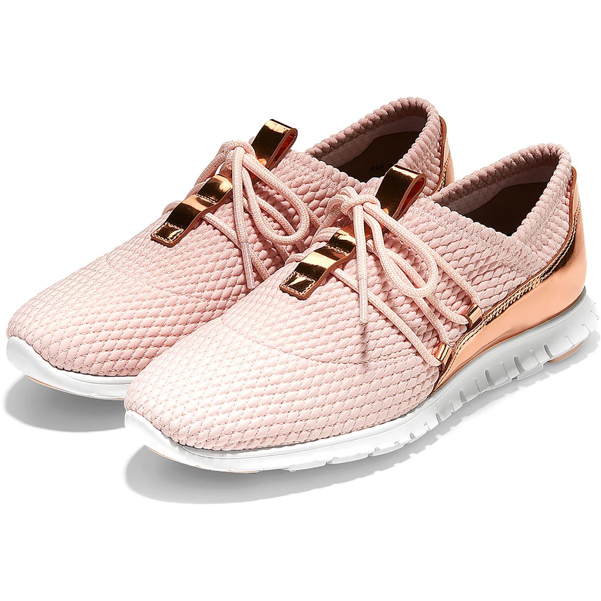 Cole Haan Womens ZeroGrand Quilted Sneaker Pink Sneakers 6.5 Medium (B ...