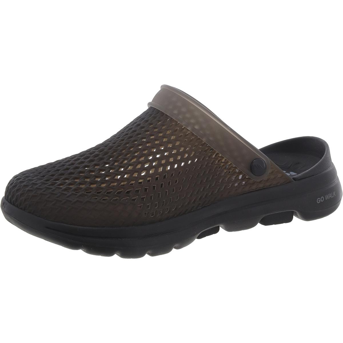Женские черные перфорированные сабо-слипоны Skechers 10 Medium BM BHFO 5319 5890₽