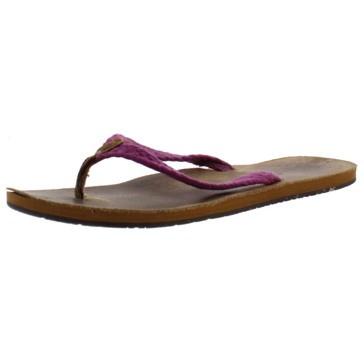 Designer Womens Purple Braided Casual Flip-Flops Sandals BHFO 0895 | eBay