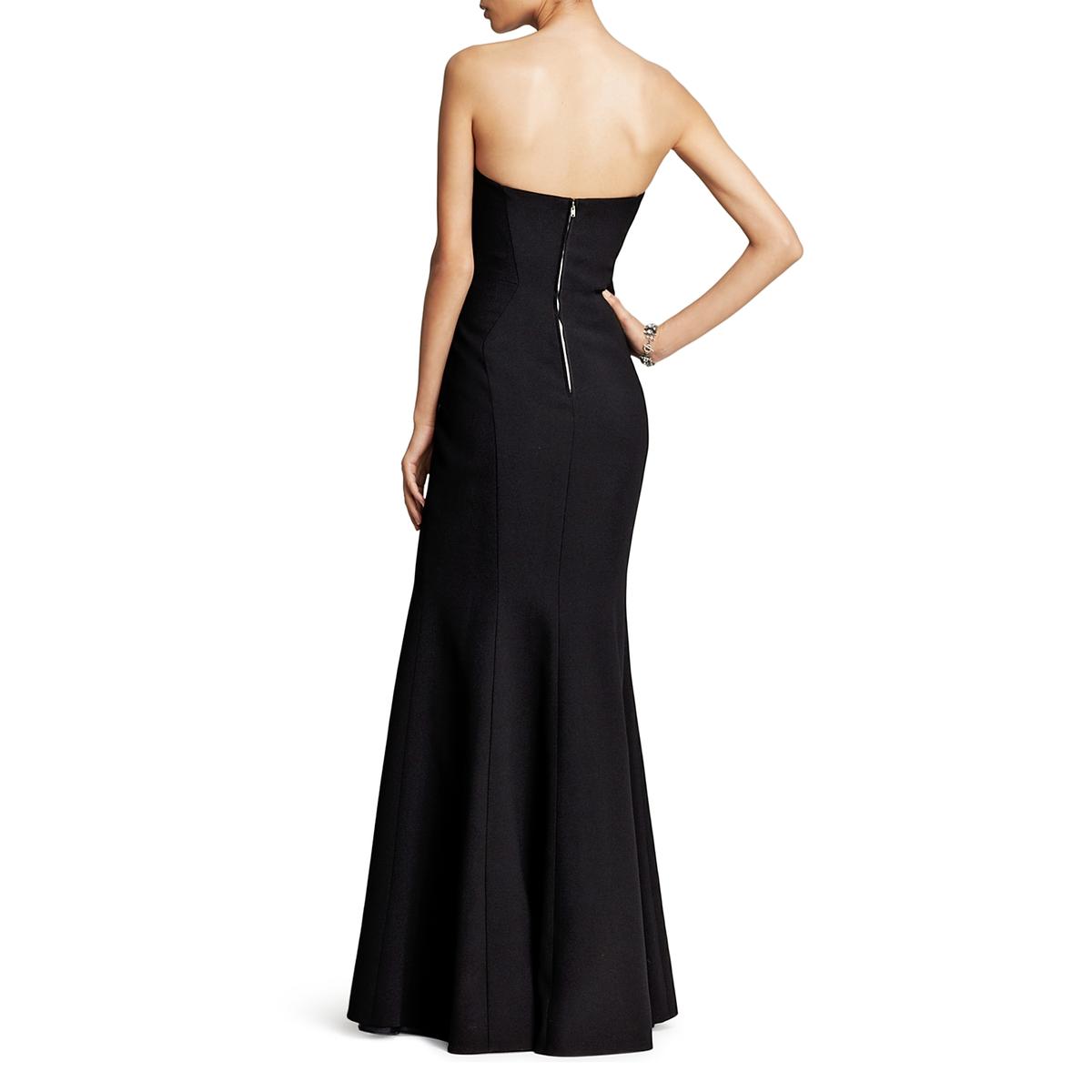 jill jill stuart strapless gown
