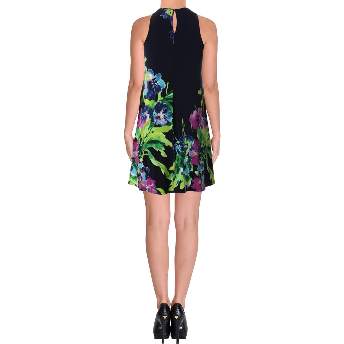 ralph lauren floral babydoll dress
