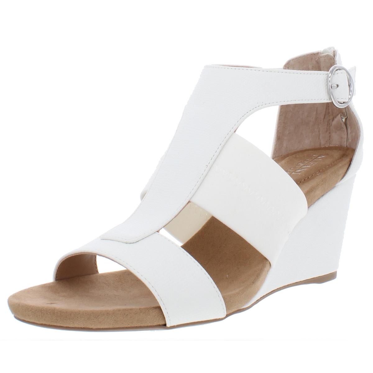 dress with wedge sandals