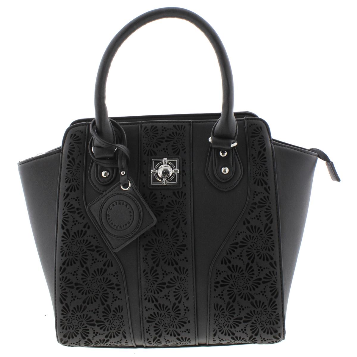 Catherine Malandrino 7090 Womens Collette Leather Tote Handbag Purse ...