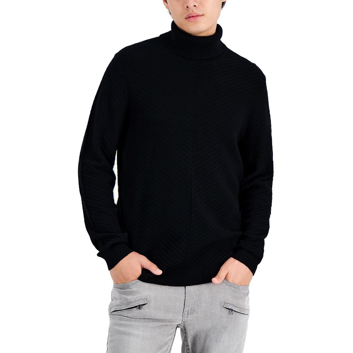 Inc men's discount ribbed turtleneck sweater