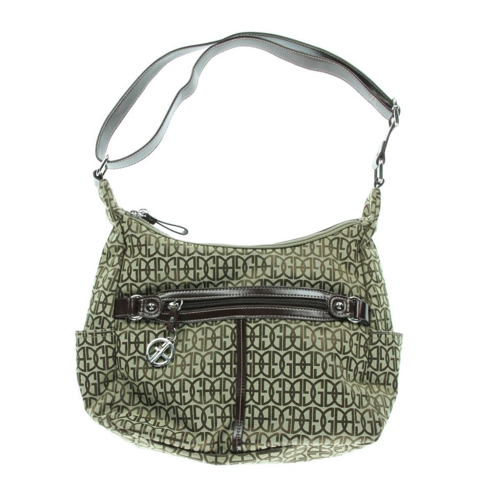 Giani Bernini NEW Brown Signature Hobo Crossbody Shoulder Purse BAG eBay