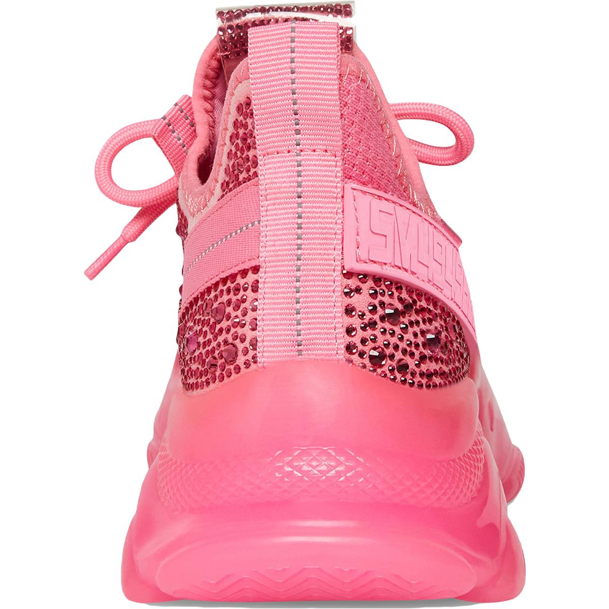 Steve Madden Womens Maxima  Fashion Rhinestone Running Shoes Shoes BHFO 4167