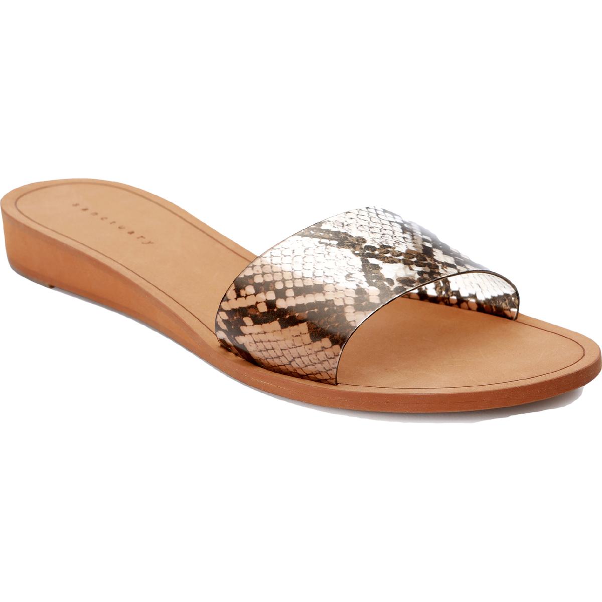 Sanctuary Womens Rejoice Tan Slide Sandals Shoes 5.5 Medium (B,M) 7146 ...