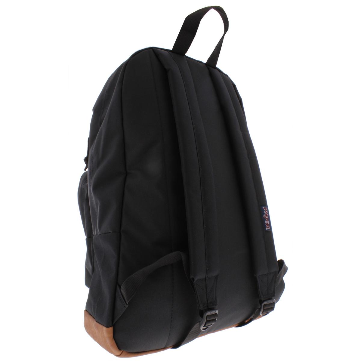 Download Jansport Mens City View Black Laptop Faux Leather Backpack ...