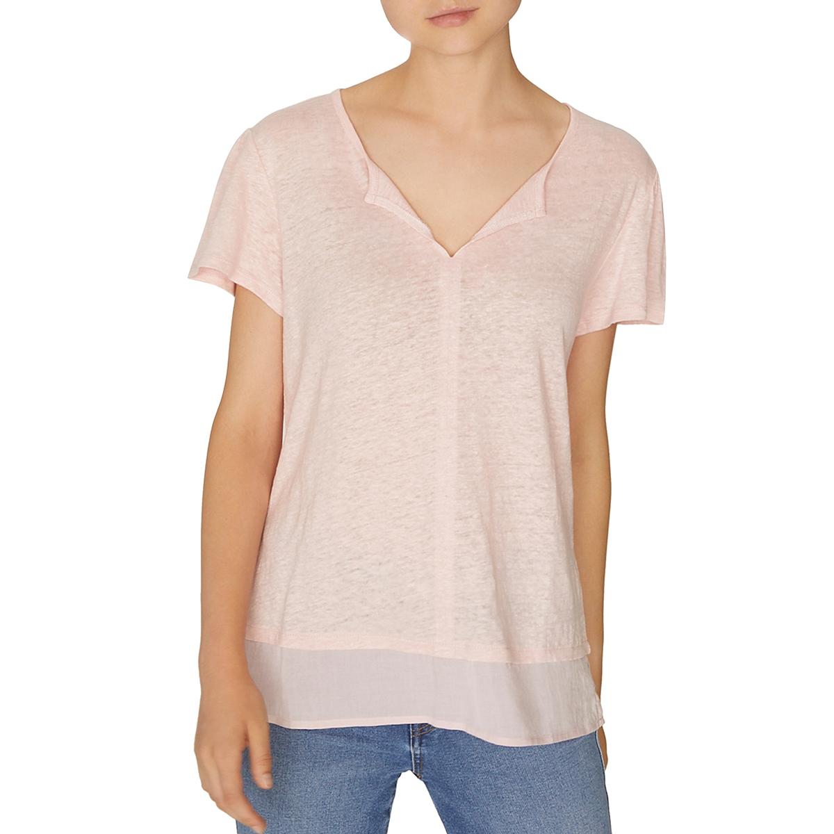 Sanctuary Womens Uptown Linen Layered 