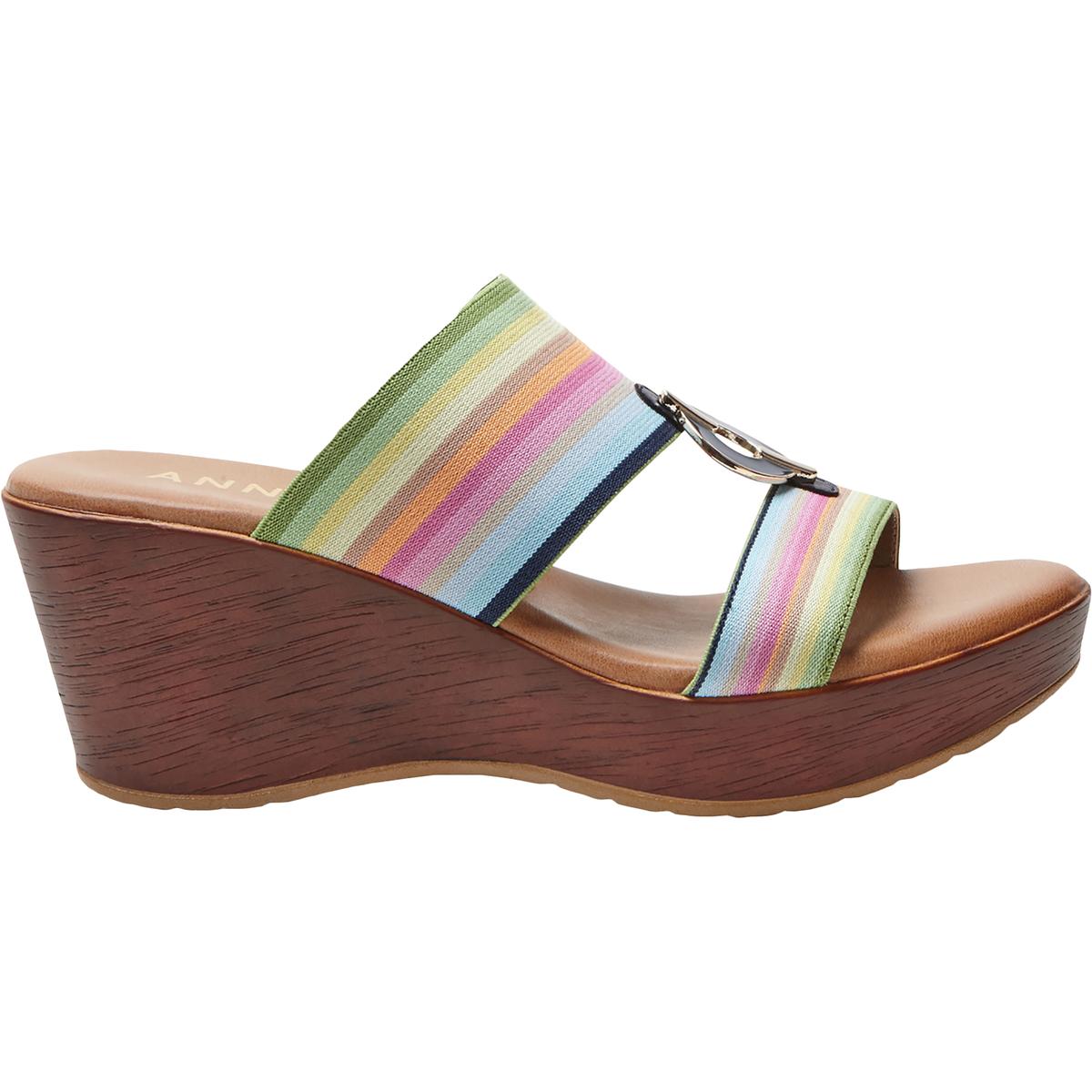anne klein hadya wedge sandals