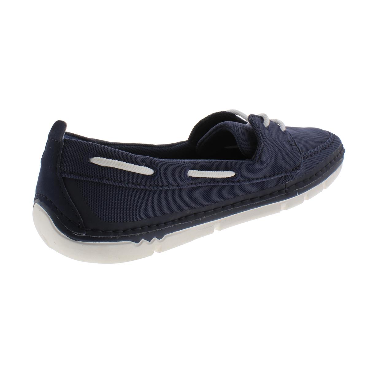 Cloudsteppers by Clarks Womens Step Maro Sand Boat Shoes 8