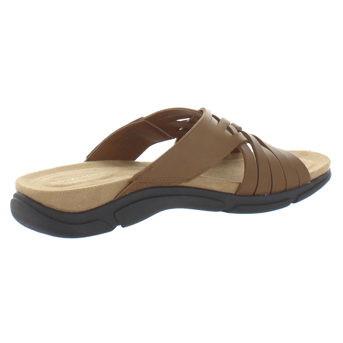 Easy Spirit Womens Meadow Leather Slip On Huarache Sandals Shoes BHFO 2294 - Picture 5 of 5
