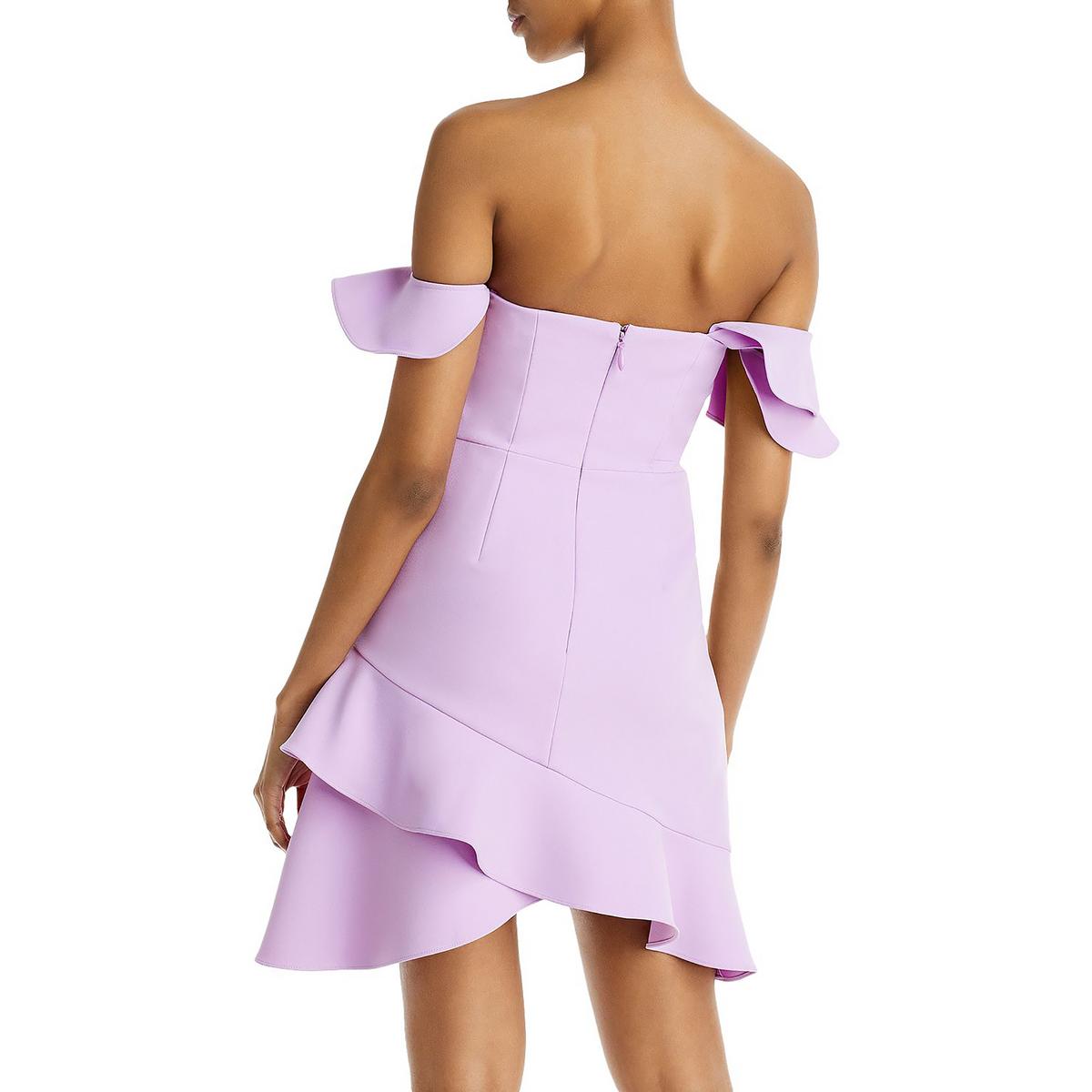 Bcbgmaxazria Women's Asymmetric Mini Dress