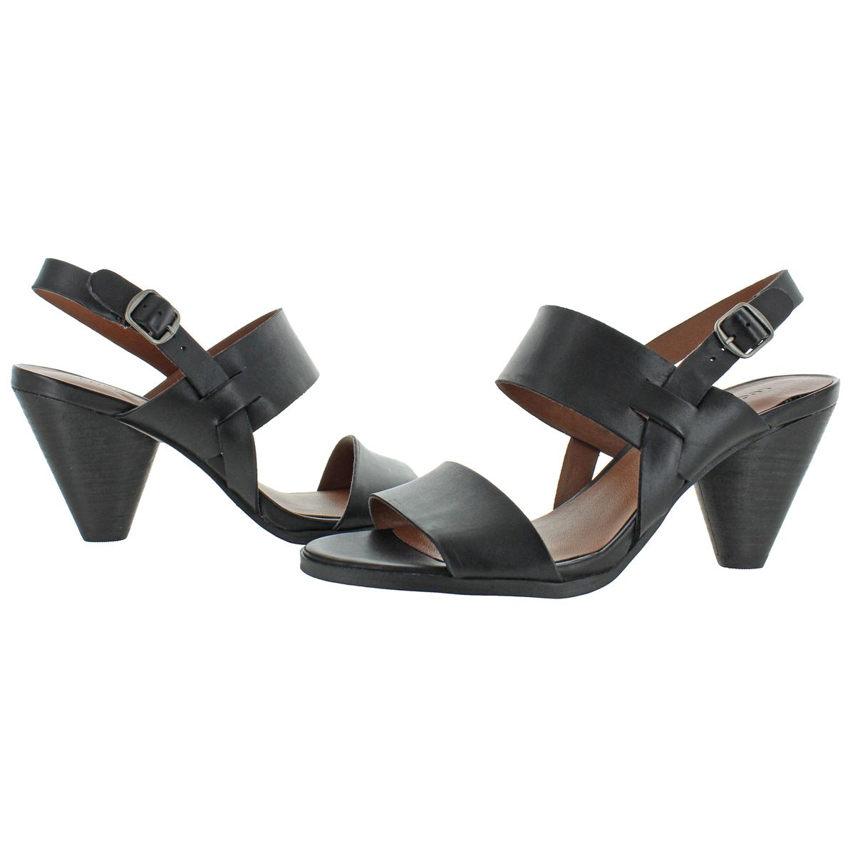 cone heel slingbacks