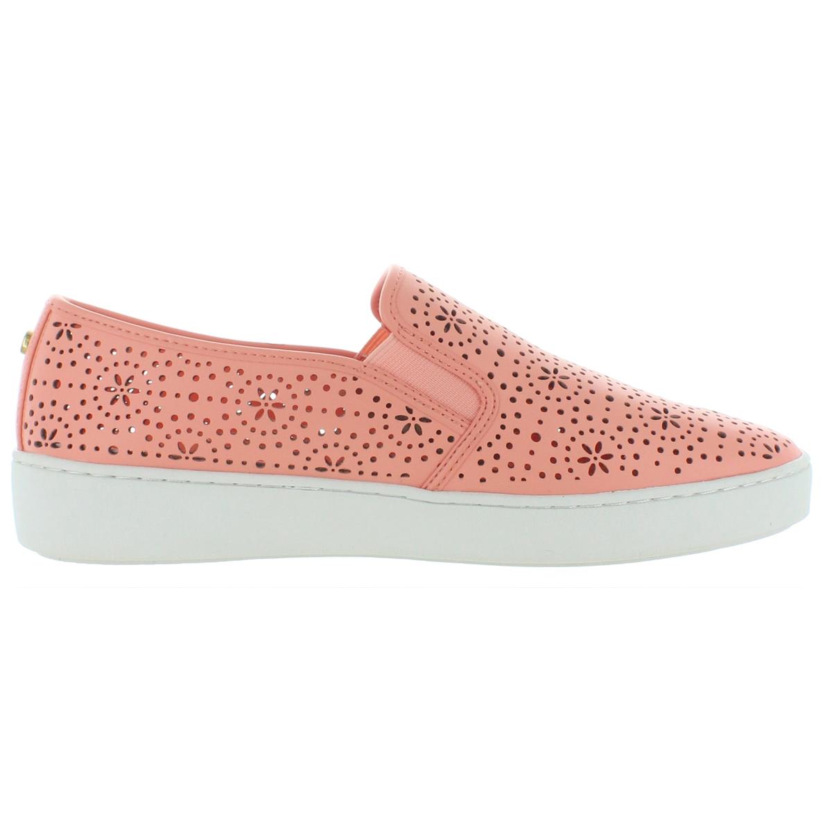 michael kors kane perforated slip on sneakers