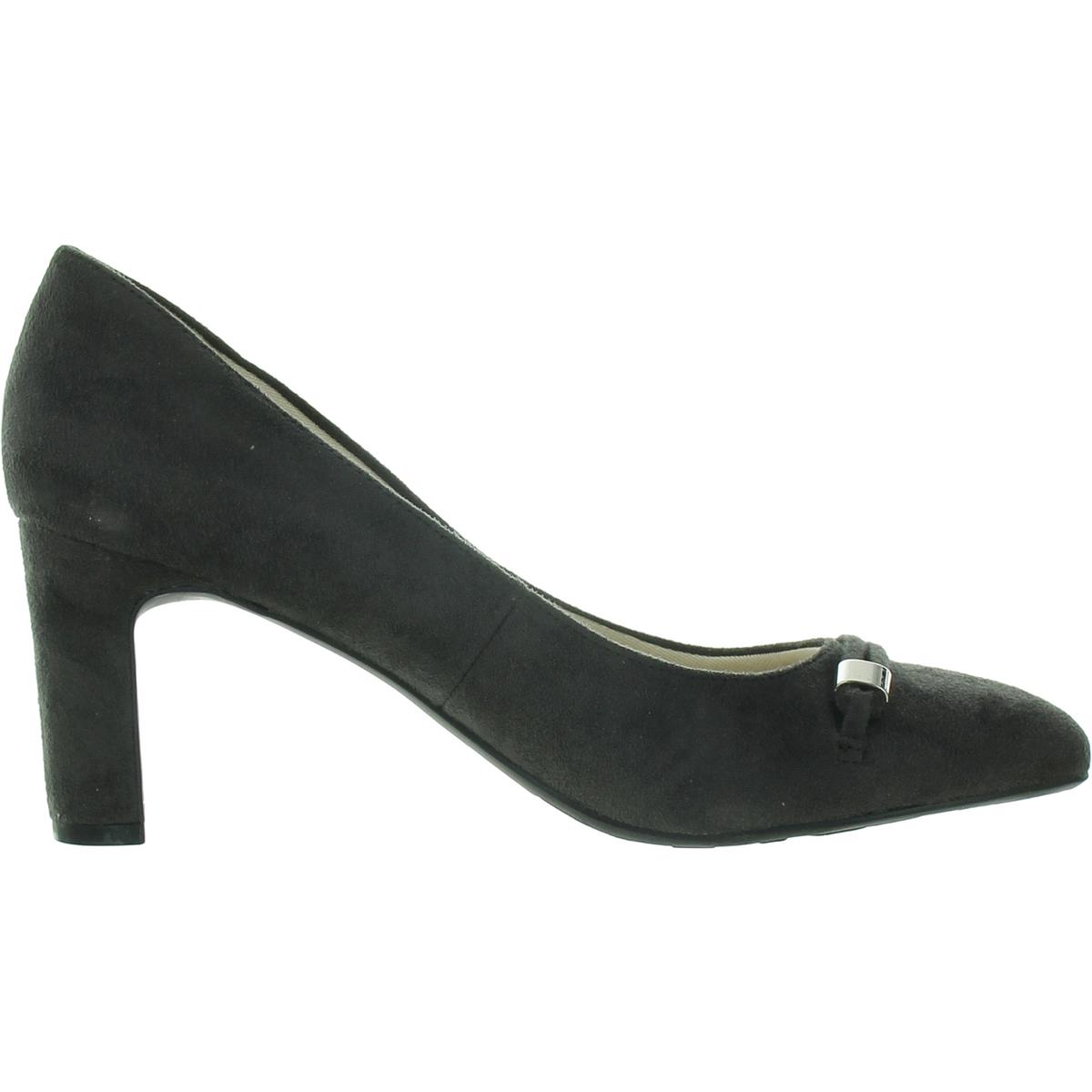 LifeStride Womens Block Heel Round Toe Slip On Pumps Shoes BHFO 2985 - Picture 5 of 6